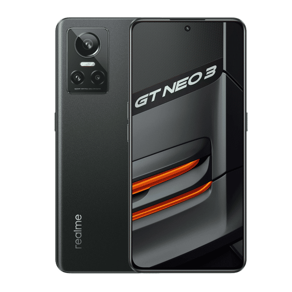 Buy realme GT Neo 3 5G (8GB RAM, 128GB, Asphalt Black) Online - Croma